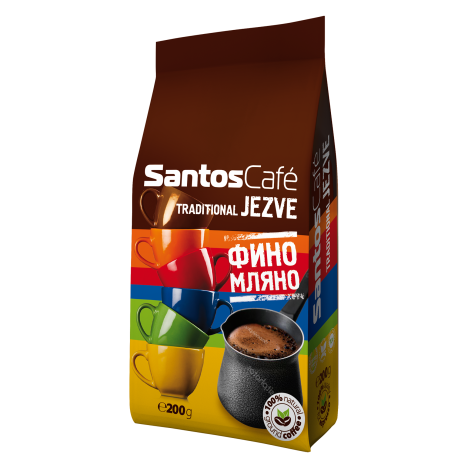 SantosCafe traditionall Jezve фино мляно кафе 0.200 кг