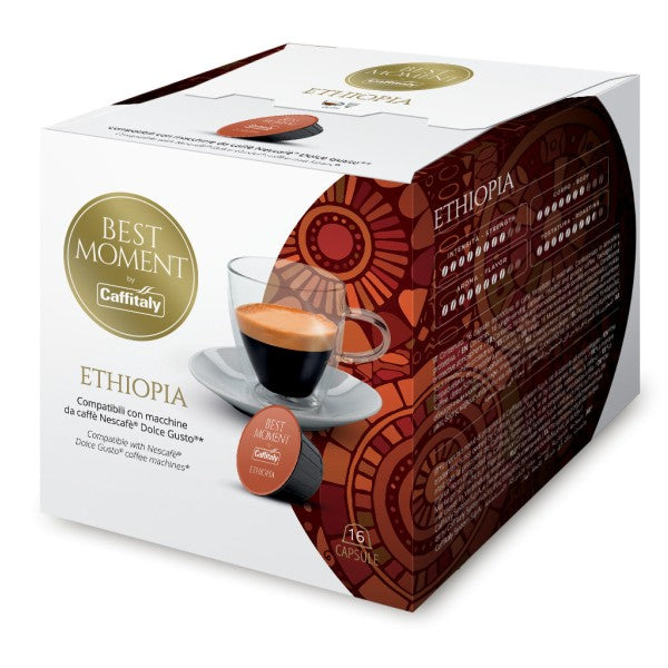 CAFFITALY ETHIOPIA - капсули съвместими с Dolce Gusto, 16 бр.