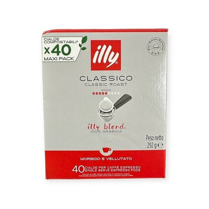 Illy CLASSICO - кафе във филтърна доза E.S.E. - 40 бр.