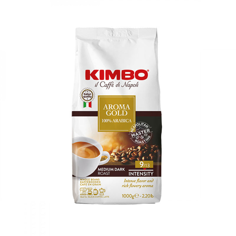 Kimbo Aroma Gold 100% Arabica – кафе на зърна 1 кг