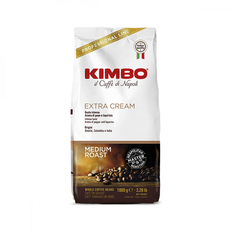 Kimbo Extra Cream – кафе на зърна 1 кг
