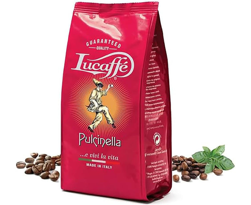 Lucaffe Pulcinella 1кг кафе на зърна