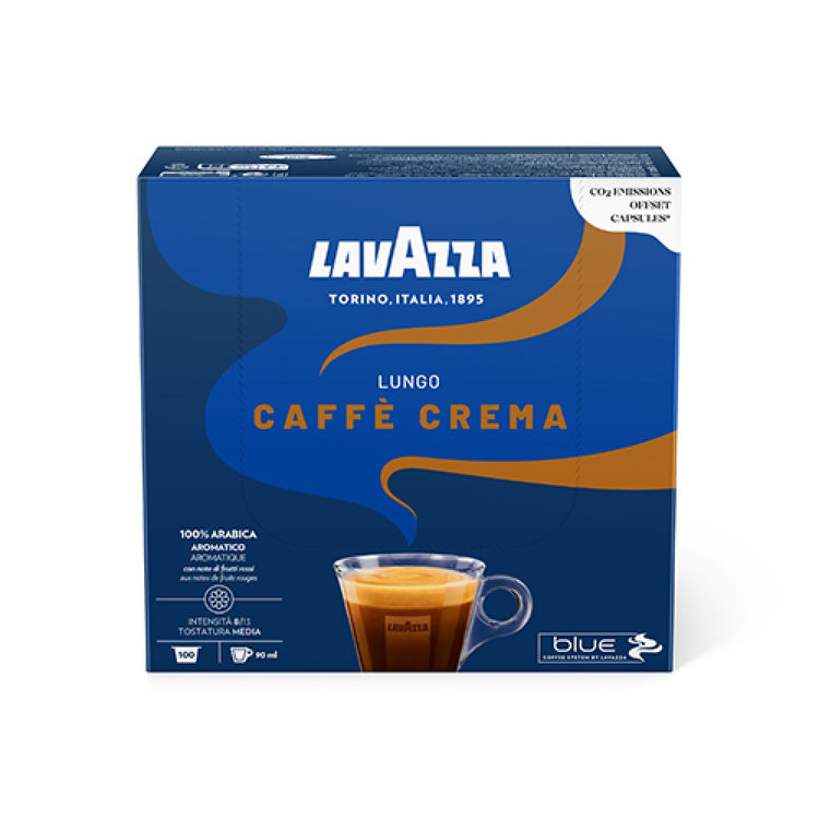 Кафе капсули Lavazza Blue Cafe Crema Lungo - 100 бр.