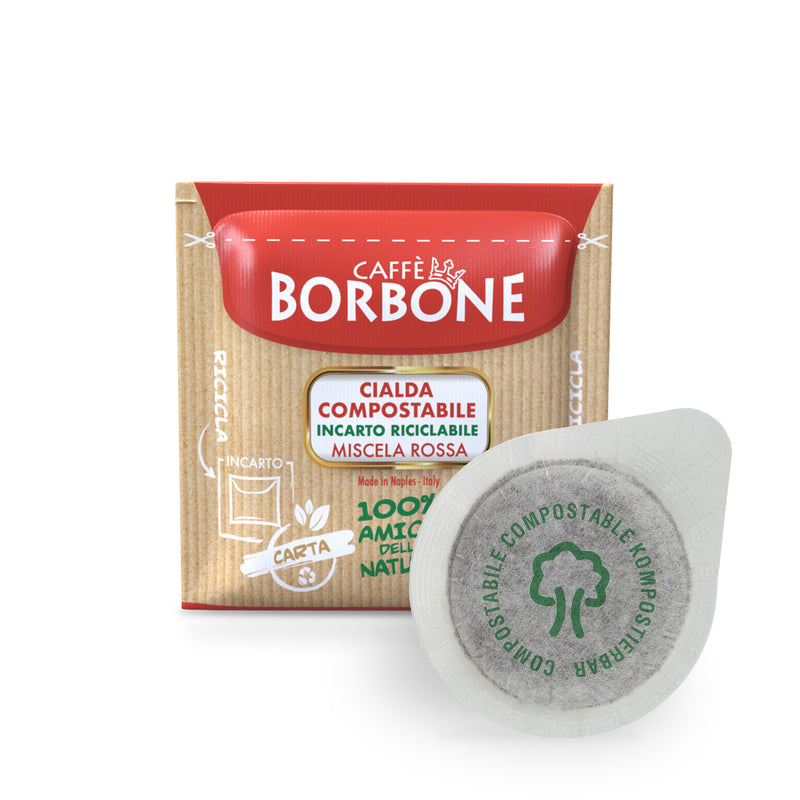 Borbone Red моно дози - 50 бр. e.s.e падове в кутия