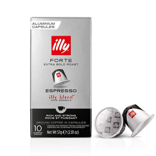 illy Espresso Forte - капсули съвместими с Nespresso - 10 брoя