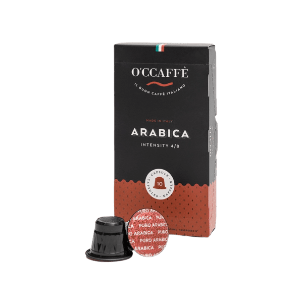 Кафе капсули O’CCAFFÈ® – Arabica | Съвместими със система Nespresso, 10 бр.