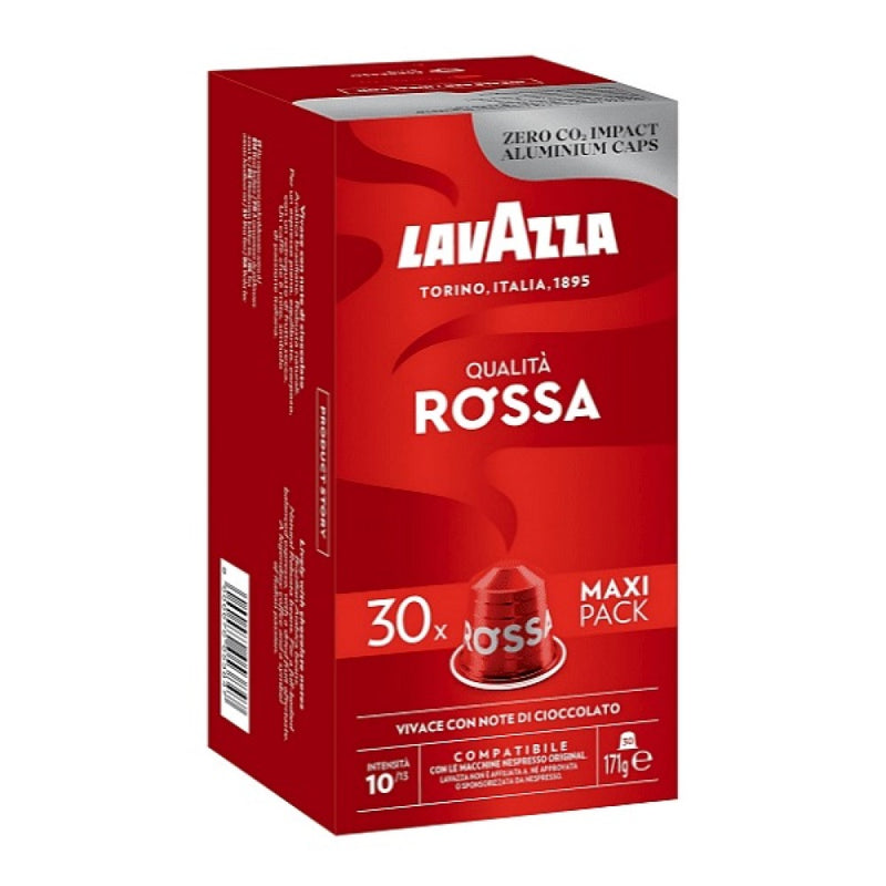 LAVAZZA Qualita Rossa ALU - Капсули Съвместими С Nespresso 30 Бр.