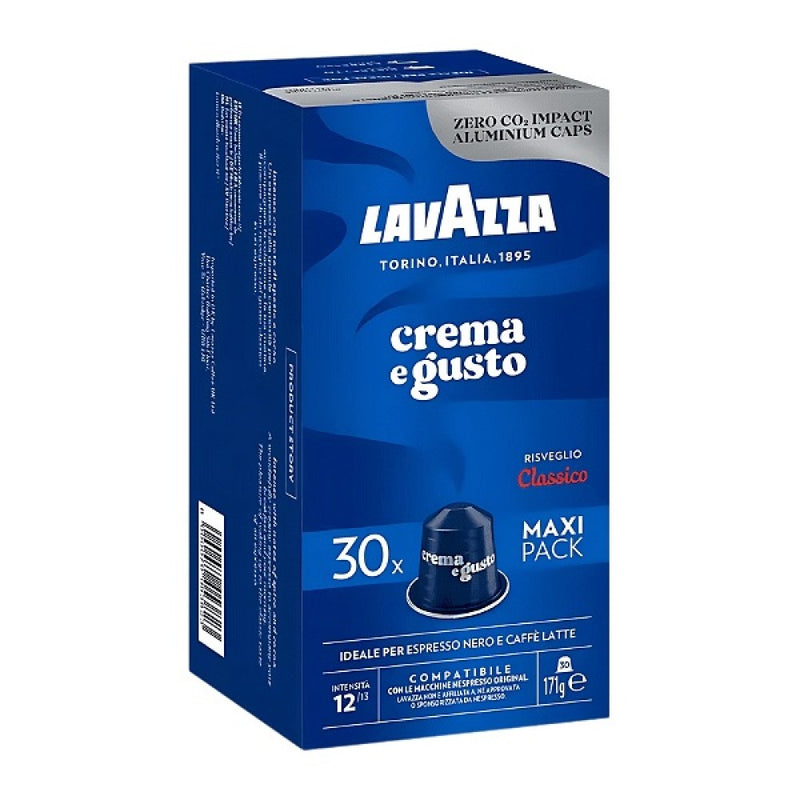 LAVAZZA Crema E Gusto Classico ALU - Капсули Съвместими С Nespresso 30 Бр.