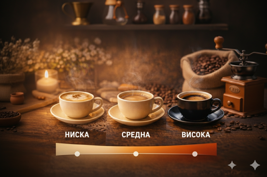 Как интензитетът влияе на вкуса на кафето?