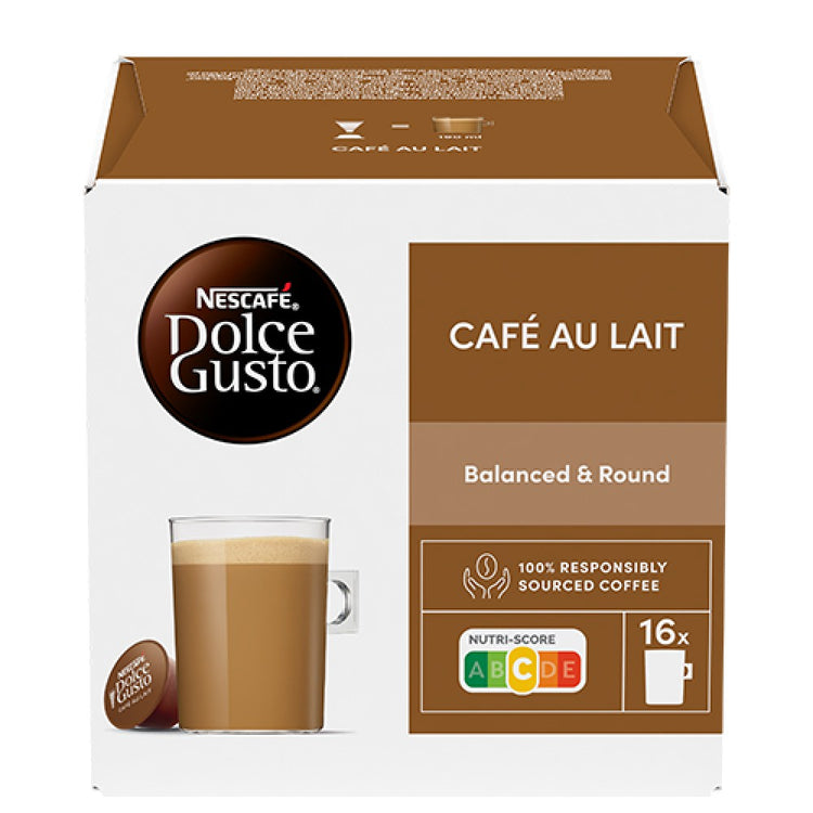 NESCAFE Dolce Gusto Café au Lait - 16 бр.