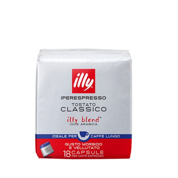Кафе illy Iper Home Classico Lungo Medium Roast 18 бр.