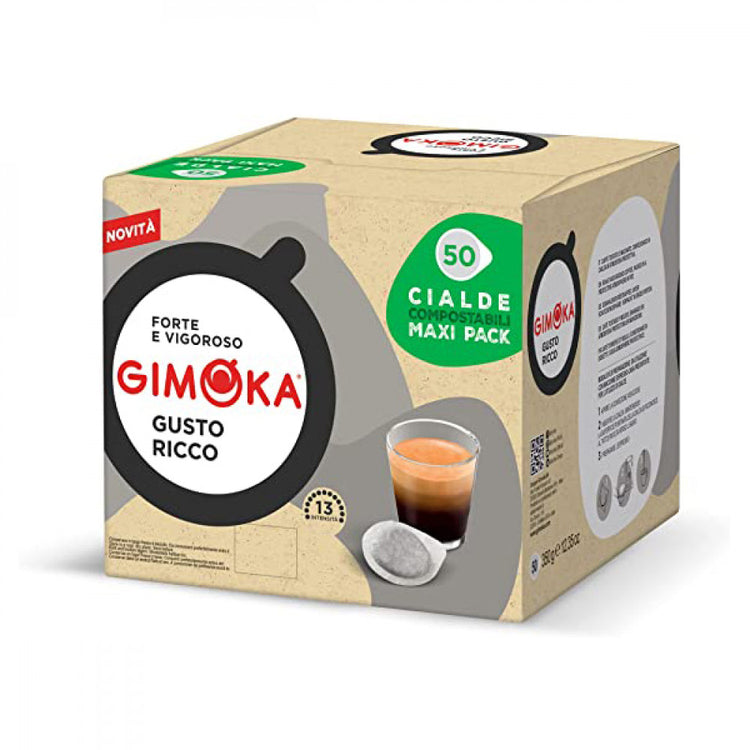 Кафе дози GIMOKA GUSTO RICCO -ESE 50 бр