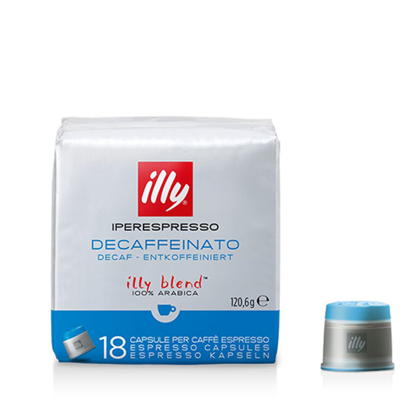 Кафе капсули Illy Iper безкофеин - 18 бр.