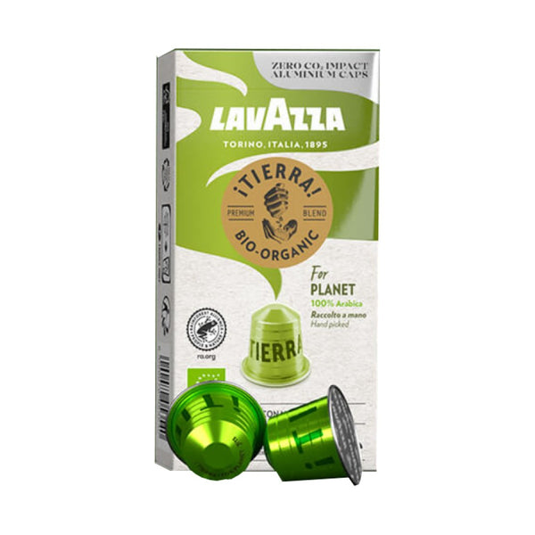 LAVAZZA TIERRA BIO ORGANIC Alu - капсули съвместими С Nespresso - 10 Брoя