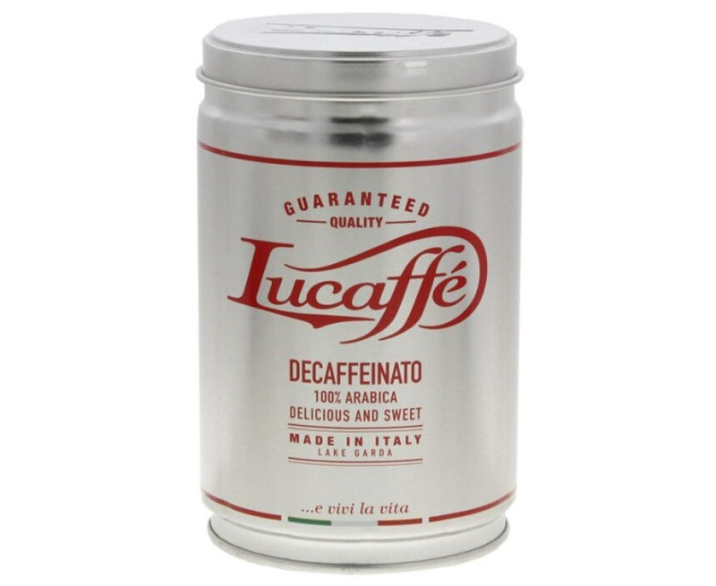 Barattolo Lucaffe Decaffeinato 250гр кафе на зърна