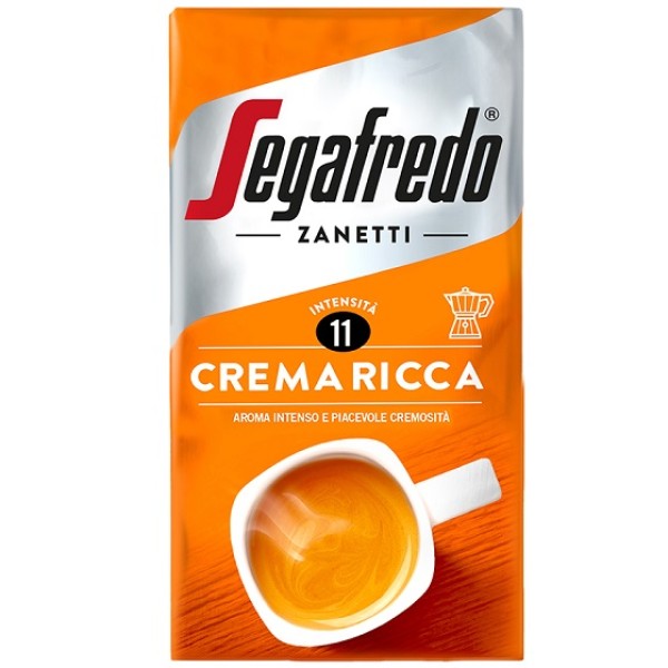 SEGAFREDO CREMА RICCA мляно кафе 250гр