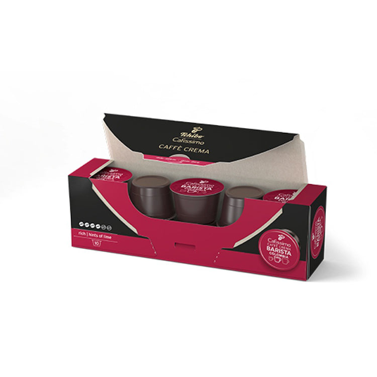 Кафе капсули TCHIBO CAFFE CREMA COLOMBIA - съвместими с Caffisimo 10 бр.