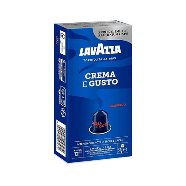 LAVAZZA Crema e Gusto Classico Alluminio - капсули съвместими с Nespresso 10 бр.