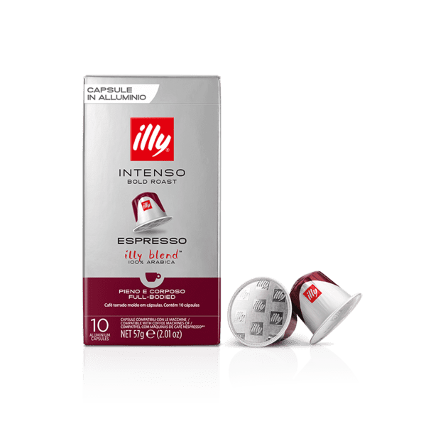 Кафе капсули illy® Intenso | Съвместими със система Nespresso, 10 бр.