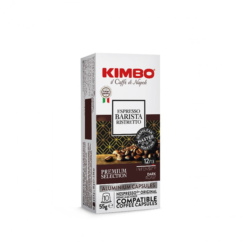 Кафе капсули KIMBO Barista Ristretto ALU - Nespresso съвместими, 10 бр.