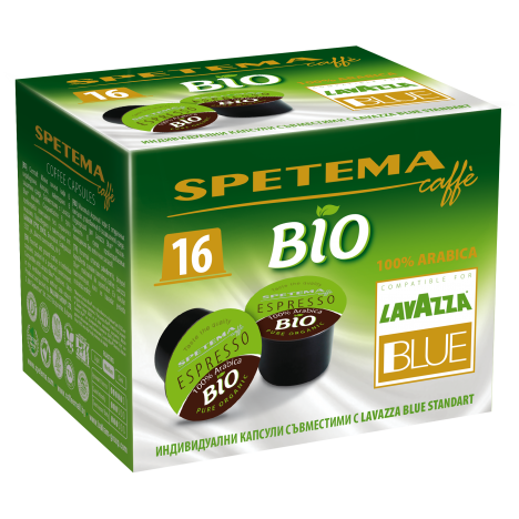 Spetema BLUE капсула BIO 100% Arabica 16 бр х 8 г