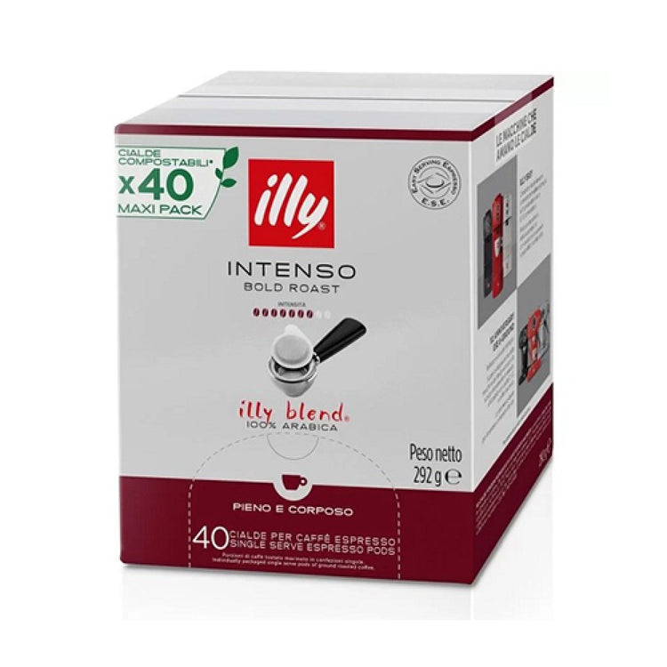 Illy Intenso - кафе във филтърна доза E.S.E. - 40 бр.