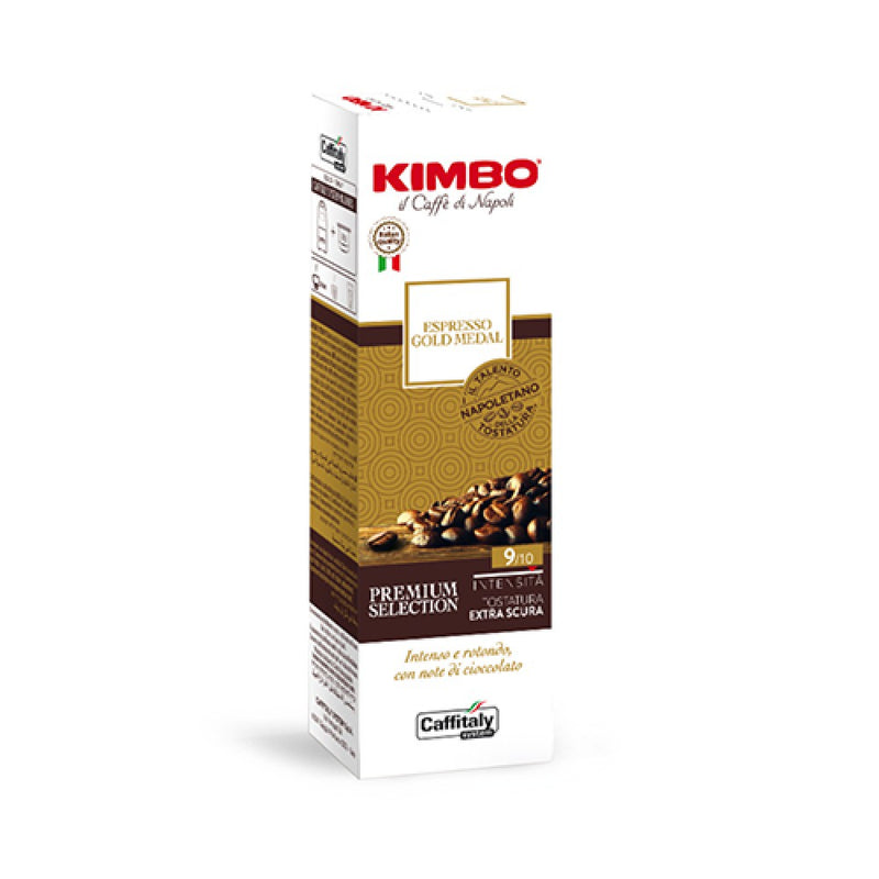 Kimbo Espresso GOLD MEDA съвместими със система Caffitaly , 10 бр.