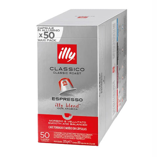 illy Espresso Classico- капсули съвместими с Nespresso - 50 брoя