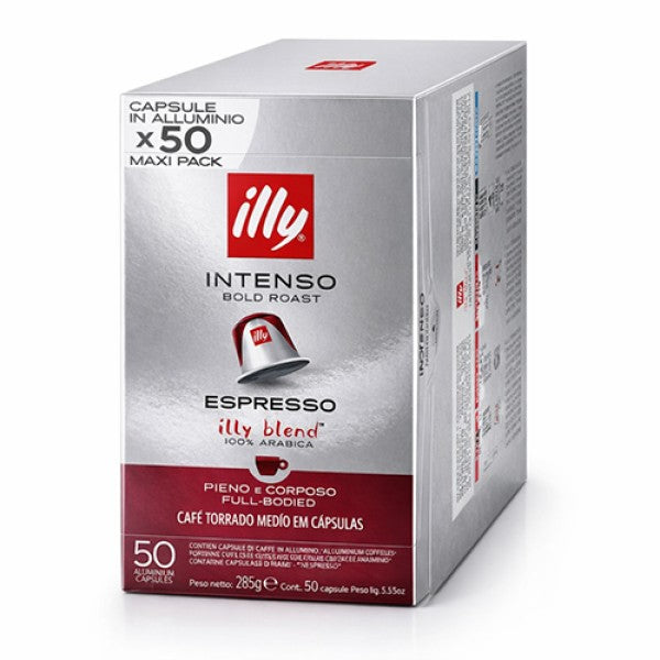 illy Espresso Intenso - капсули съвместими с Nespresso - 50 бр.