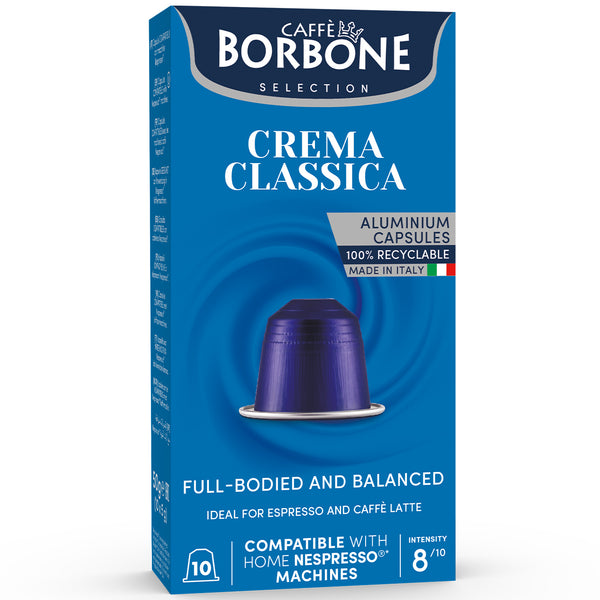 Borbone Crema Classica - 10 бр. Капсули Nespresso