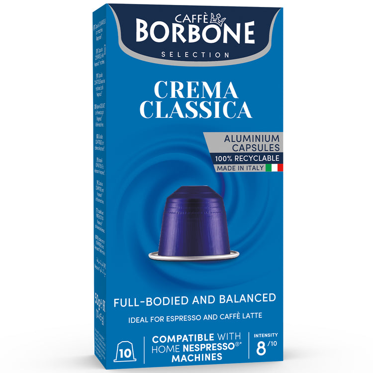Borbone Crema Classica - 10 бр. Капсули Nespresso