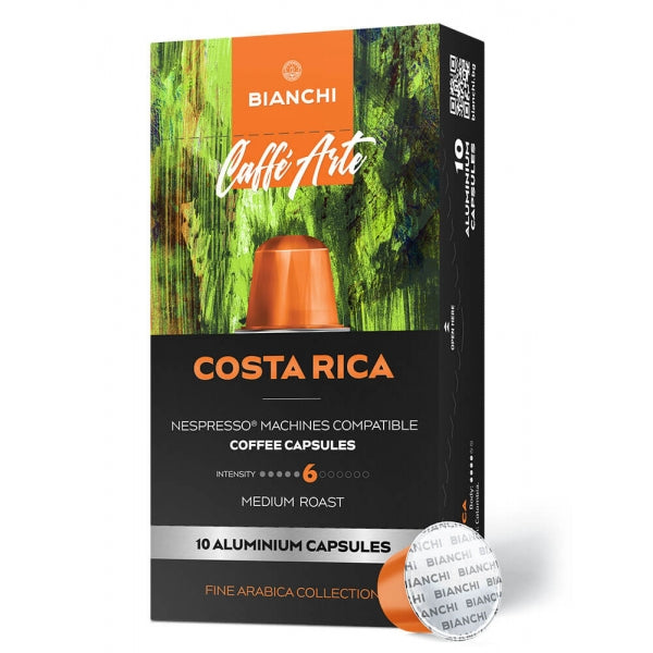 Bianchi Caffè Arte Costa Rica кафе капсули 10 бр