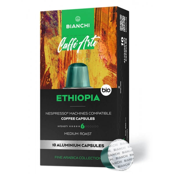 Bianchi Caffè Arte Ethiopia BIO кафе капсули 10 бр