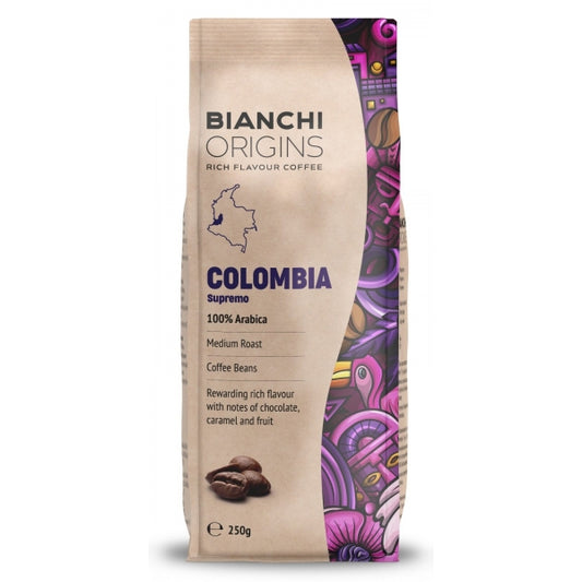 Bianchi Origins Colombia Supremo 250 g