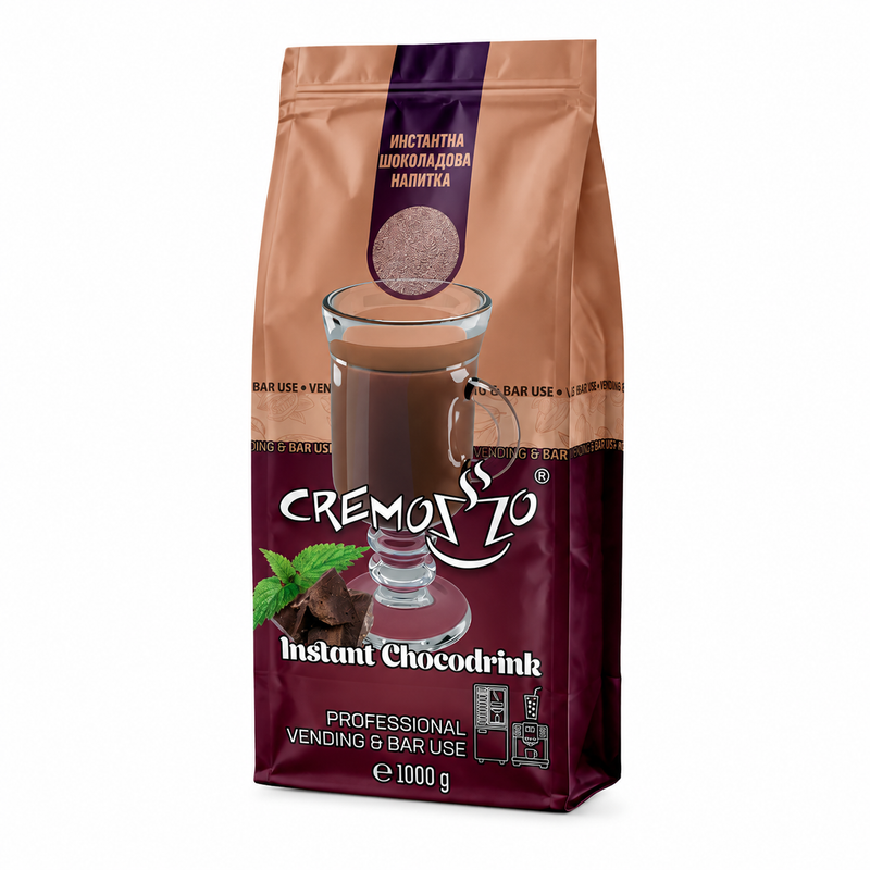 Cremozzo Instant Chokodrink шоколадова напитка за вендинг - 1 кг.