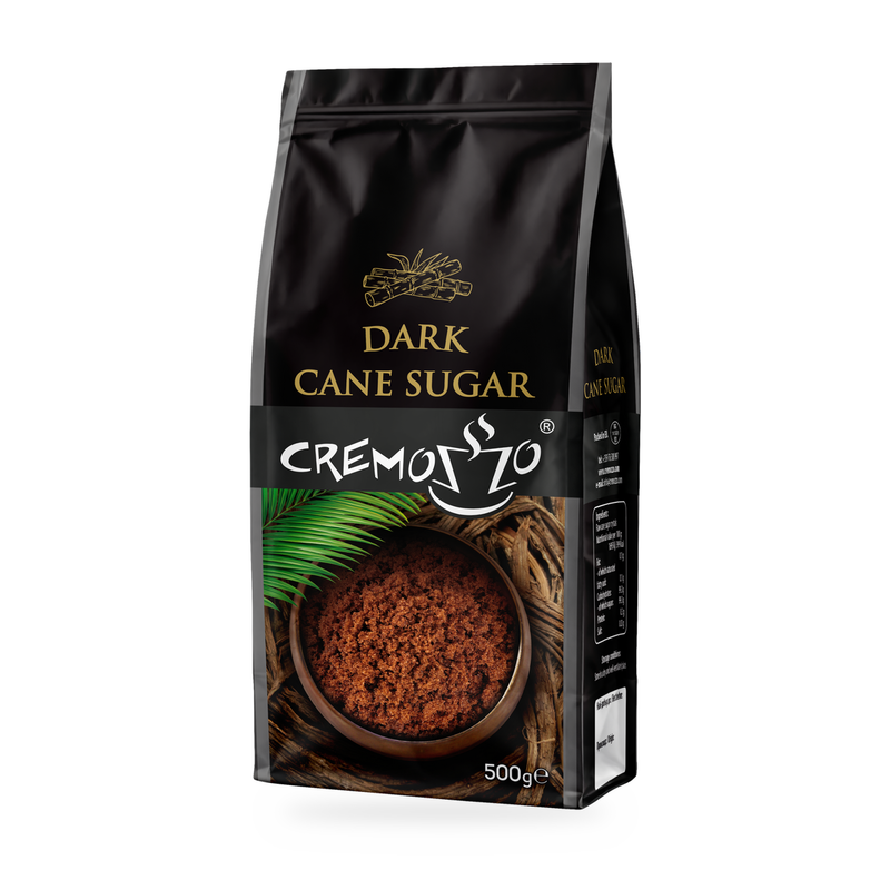 Cremozzo Dark Cane Sugar-Тъмна кафява захар 500 гр.