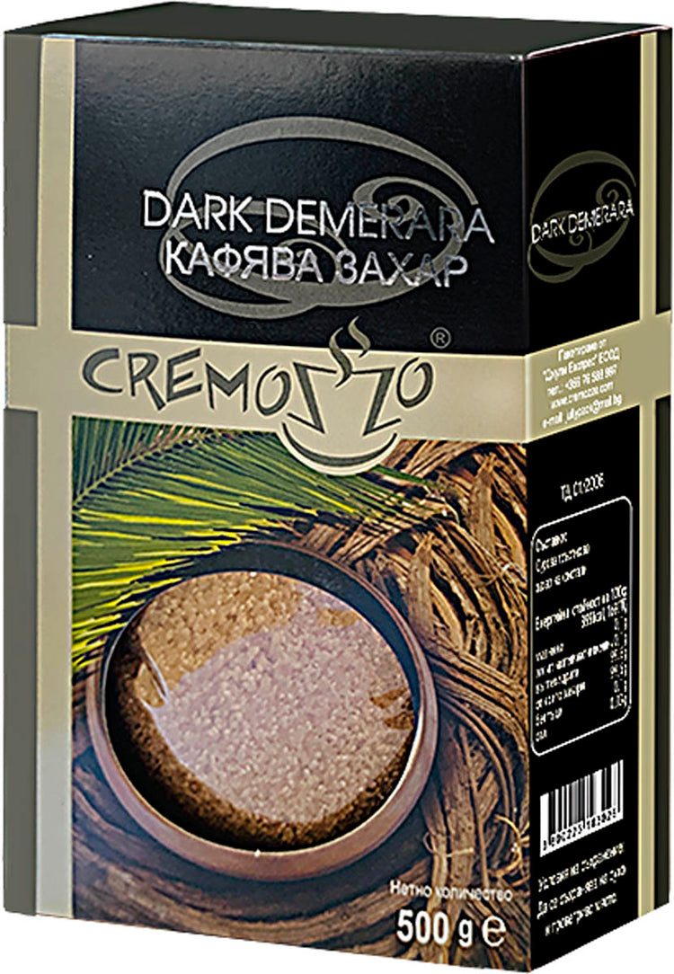 Cremozzo Кафява захар Dark Demerara 500 гр.