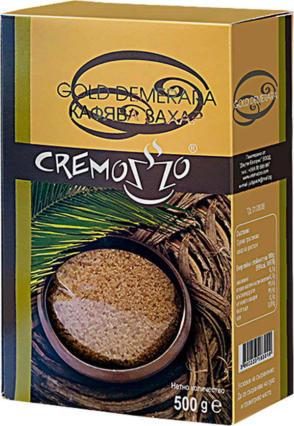 Cremozzo Кафява захар Gold Demerara 500 гр.