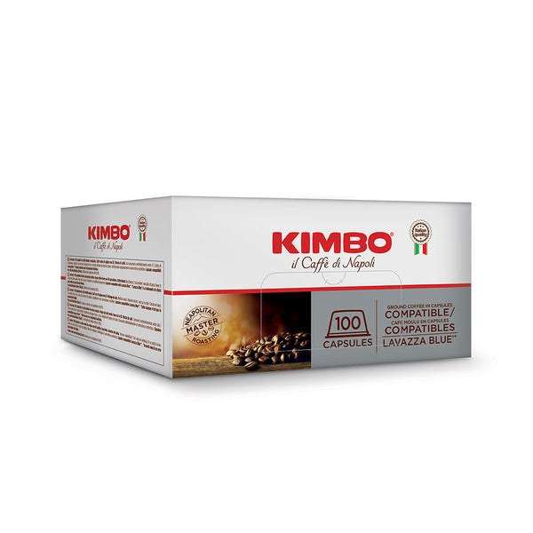 Кафе капсули Kimbo Decaf съвместими със система Lavazza Blue, 96 бр.