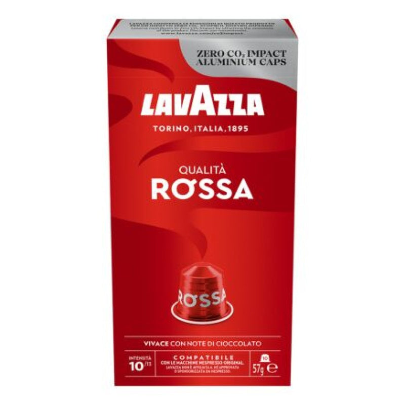 LAVAZZA Qualita Rossa Alu - капсули съвместими с Nespresso 10 бр.