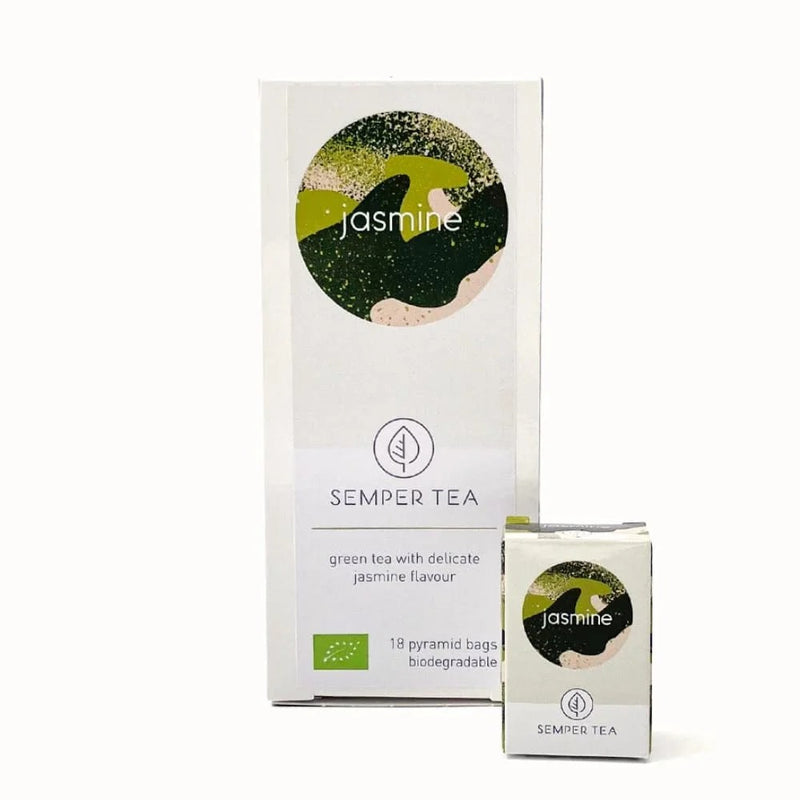 Органичен зелен чай Жасмин Semper Tea 18 бр.