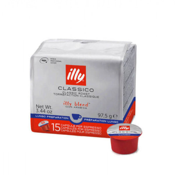 Illy капсули MPS Lungo 15 бр.