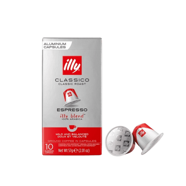Кафе капсули illy® Classico | Съвместими със система Nespresso, 10 бр.