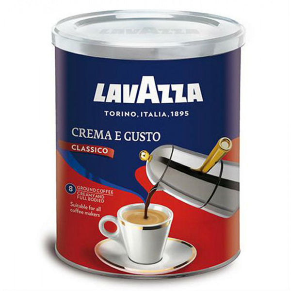 Lavazza Crema e Gusto – мляно кафе в кен 250 г