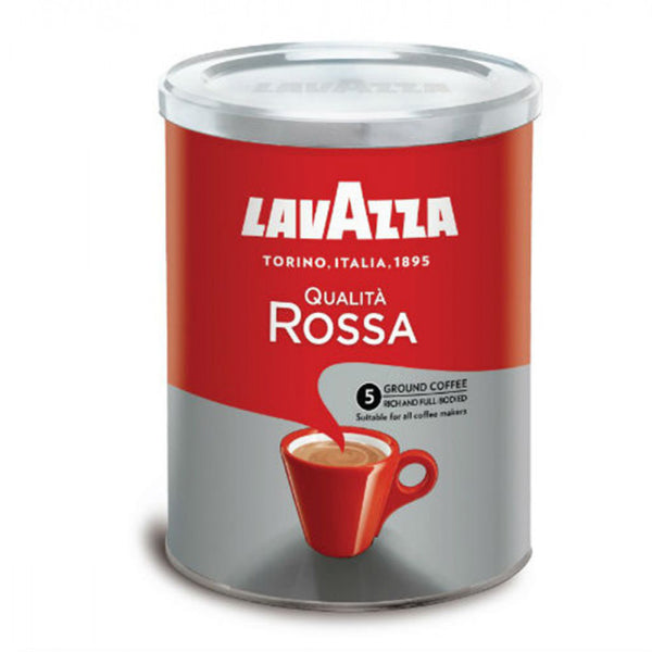 Lavazza Qualità Rossa – мляно кафе в кен 250 г