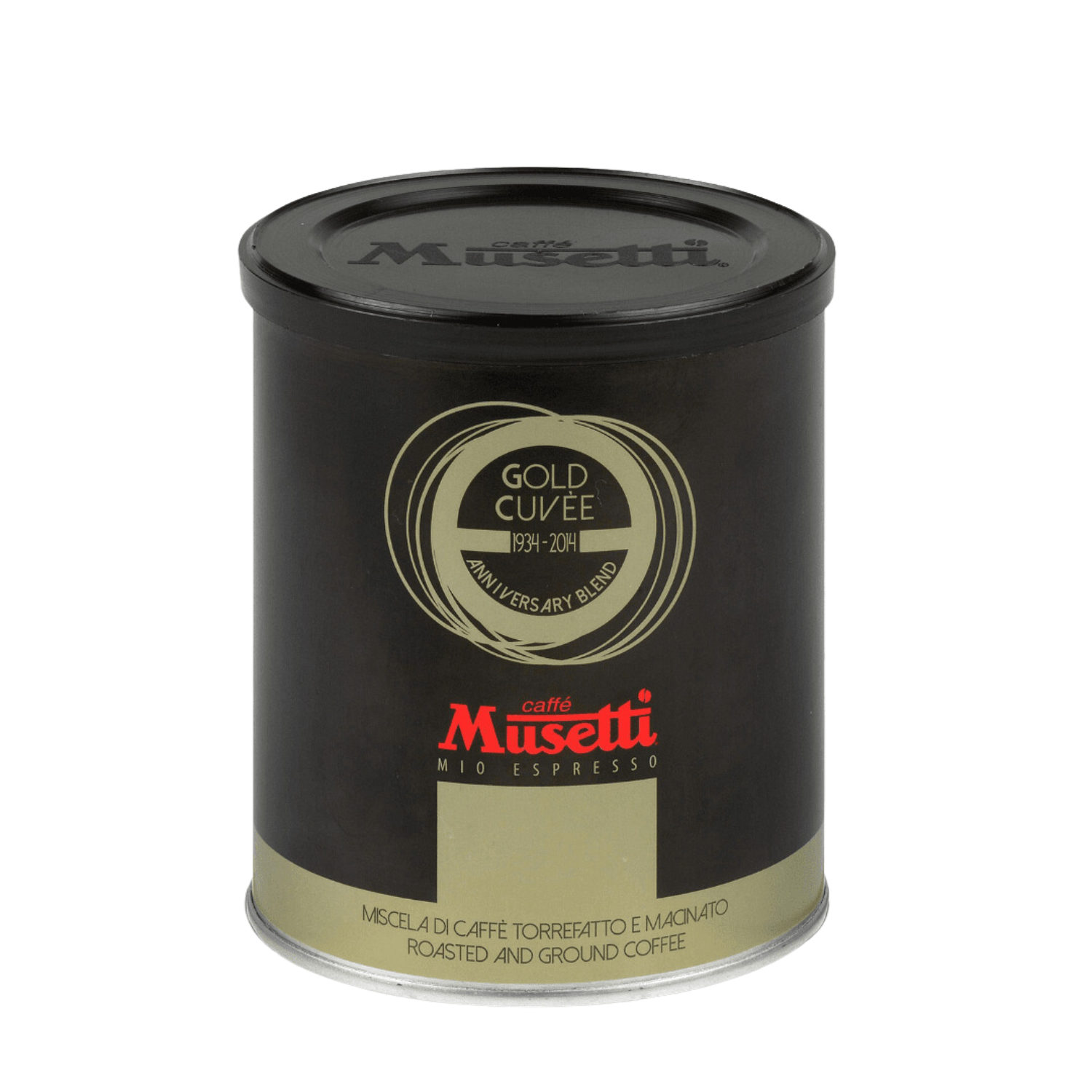 Мляно кафе Musetti® Gold Cuvée | Метална кутия, 250 г
