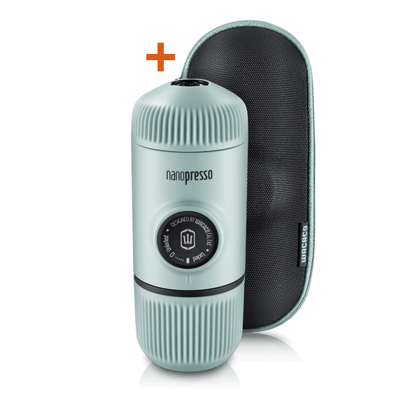 Преносима кафемашина - Wacaco® Nanopresso Arctic Blue + калъф