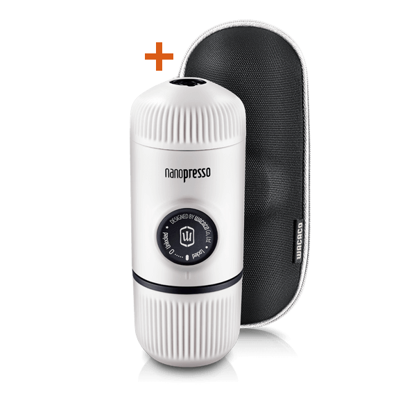 Преносима кафемашина - Wacaco® Nanopresso Chill White + калъф