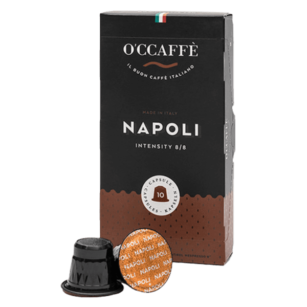 Кафе капсули O’CCAFFÈ NESPRESSO – Napoli | Съвместими със система Nespresso, 10 бр.