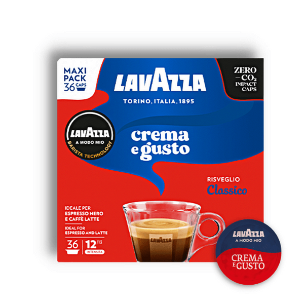Кафе капсули Lavazza A Modo Mio Crema e Gusto - 36 бр.